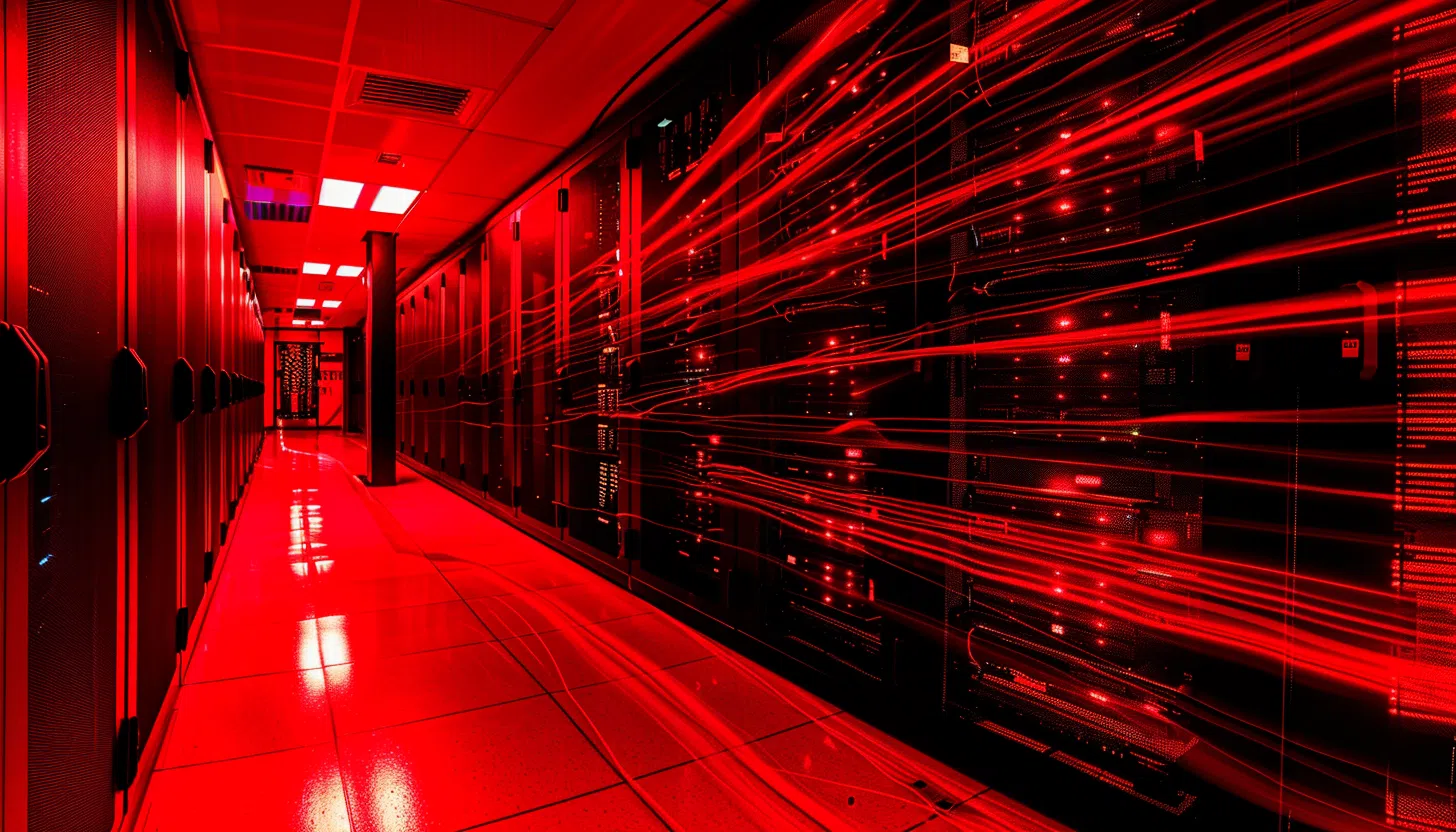 A server room depicting private proxies